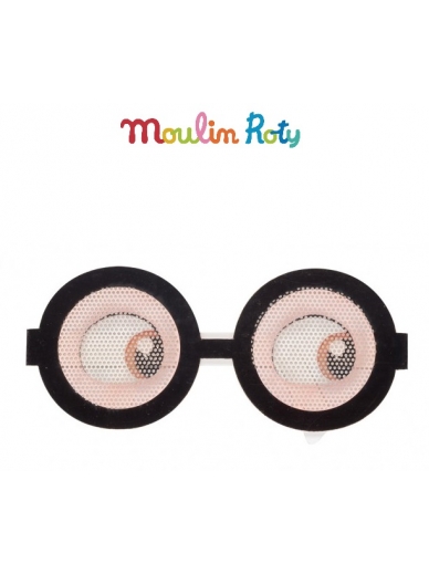 Okulary szpiegowskie okrągłe, 2 pary, Moulin Roty
